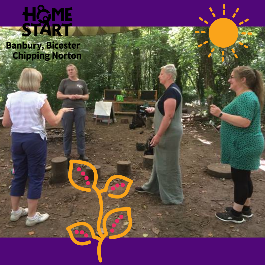 HSBBCN Staff and Volunteers enjoy Forest School!